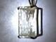 15 Ct. Faceted Libyan Desert Glass Sterling Silver Pendent Edg / Ldg