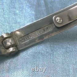 1800's Sterling Silver Retractable Antique Eye Glasses Bushnell Spectacles