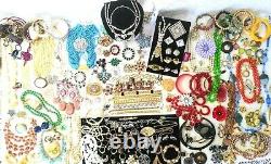 185+ Vintage Jewelry Lot Hobe Panetta KJL Florenza Weiss 925 26 Makers ++C18