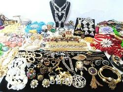 185+ Vintage Jewelry Lot Hobe Panetta KJL Florenza Weiss 925 26 Makers ++C18