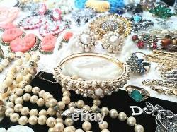 185+ Vintage Jewelry Lot Hobe Panetta KJL Florenza Weiss 925 26 Makers ++C18