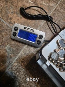 187g Sterling Silver 925 Dichroic Glass Necklace & Bracelet Set Statement