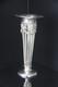 1907 J. B & Co. Birmingham Weighted Sterling Silver Vase With Glass Liner With Mono