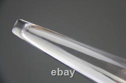 1907 J. B & Co. Birmingham Weighted Sterling Silver Vase with Glass Liner with Mono