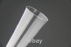 1907 J. B & Co. Birmingham Weighted Sterling Silver Vase with Glass Liner with Mono