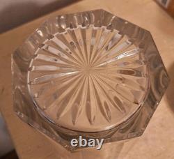 60+ Grams Sterling Silver Lid with a Glass Cannister (if you want it the Glass)