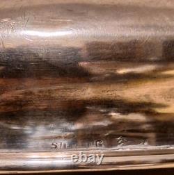 60+ Grams Sterling Silver Lid with a Glass Cannister (if you want it the Glass)