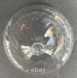 6 Sterling Silver Sherbet Dessert Dishes Blown Glass Inserts Signed Vtg Antique