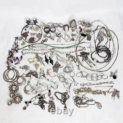 76 Wearable Sterling Silver Jewelry Lot 360 Grams Some Signed Vintage Now 925