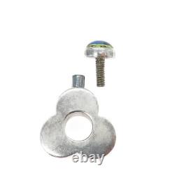 925 Sterling Silver Vintage Mexico Dichroic Glass Flower Oxidized Perfume Bottle