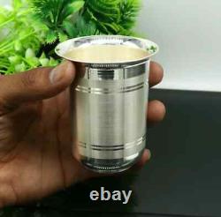 925 sterling silver handmade design water or milk glass cup for baby food sv167