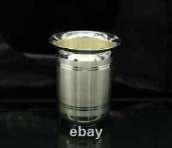 925 sterling silver handmade design water or milk glass cup for baby food sv167
