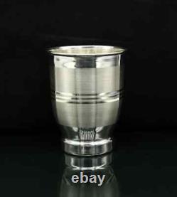 925 sterling silver handmade design water or milk glass cup for baby food sv169
