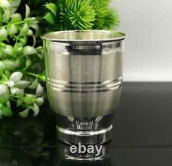 925 sterling silver handmade design water or milk glass cup for baby food sv169