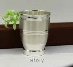 925 sterling silver handmade design water or milk glass cup for baby food sv169