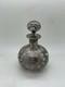 Art Deco Alvin Steuben Glass Sterling Silver Overlay Antique Perfume Bottle