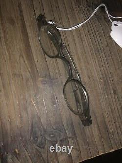 Antique 1777 Sterling Silver Glasses