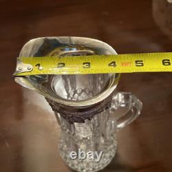 Antique American Brilliant-Cut Glass & Gorham Sterling Silver Claret Jug