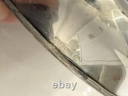 Antique Art Nouveau Sterling Silver Cut Glass Powder Jar William B Kerr Poppy