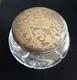 Antique Cut Glass Vanity Jar Sterling Silver Lid 925 C1890-1915, Traditional