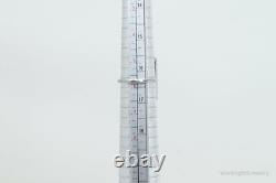 Antique Designer Uncas Blue Glass Sterling Silver Ring Sz 5.75