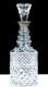 Antique English London Sterling Silver Cut Crystal Glass Decanter Richardsonwebb
