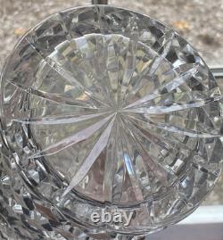 Antique English London Sterling Silver Cut Crystal Glass Decanter RichardsonWebb