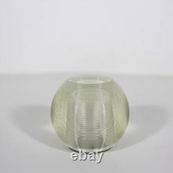 Antique English Sterling Silver and Glass Match Striker Hallmarked