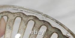 Antique Glass and Sterling Silver Salt Cellar and Cellar Spoon Set x 6 (in case)