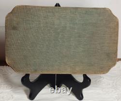 Antique Glass and Sterling Silver Salt Cellar and Cellar Spoon Set x 6 (in case)