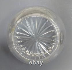 Antique Gorham Sterling Silver Etched Glass 3-Piece Vanity Set Circa 1910