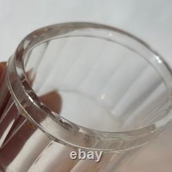 Antique Royal Glass Vanity Jar Sterling Silver Lid 47.67g Monogrammed