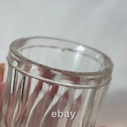 Antique Royal Glass Vanity Jar Sterling Silver Lid 47.67g Monogrammed