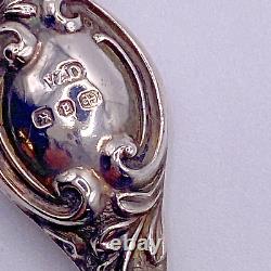 Antique Sterling Silver Magnifying Glass Birmingham 1898 England No Mono
