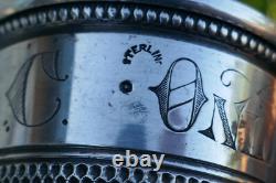 Antique Sterling Silver Only A Thimble Full Shot Glass