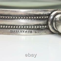 Antique Tiffany & Co. LARGE 4 Diameter Sterling Silver Desk Magnifying Glass