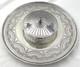 Antique Tiffany & Co Sterling Silver Caviar Tray With Glass Insert Pattern 18220