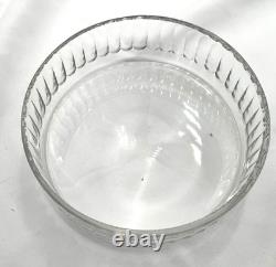 Antique Tiffany & Co Sterling Silver Caviar Tray with Glass Insert Pattern 18220