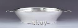Antique c1930s Lovely Cartier Sterling Silver Art Deco Glass Lined Bowl 11