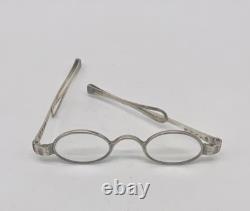 Antique early 19th c Sterling silver spectacles Birmingham 1805 Samuel Pemberton