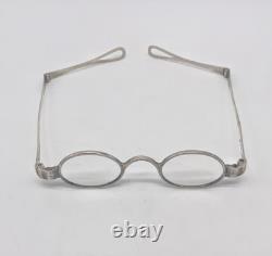 Antique early 19th c Sterling silver spectacles Birmingham 1805 Samuel Pemberton