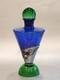 Art Deco Glass & Sterling Silver Decanter Bezel-set Stones By Domar Israel