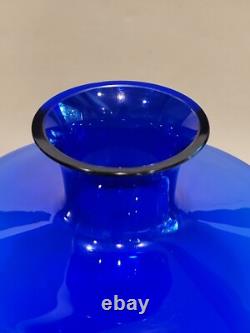 Art Deco Glass & Sterling Silver Decanter Bezel-set Stones by Domar Israel