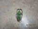 Art Glass Sterling Silver Ooak Yellow Blue Green/coral