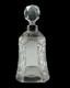 Arthur Willmore Pennington Sterling Silver Cut Glass Gothic Style Perfume Bottle