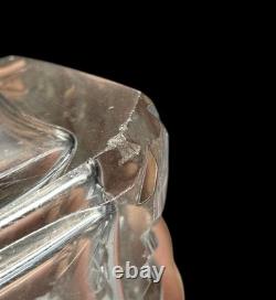 Arthur Willmore Pennington Sterling Silver Cut Glass Gothic Style Perfume Bottle