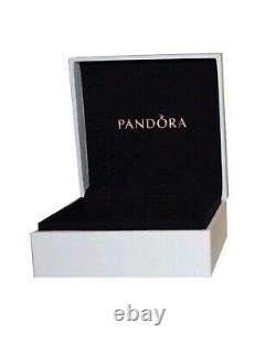 Authentic Pandora Bracelet Silver Bangle with Love Heart European Charms