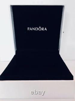 Authentic Pandora FLOATING LOCKET NECKLACE With Pandora TAG & HINGED BOX 792144CZ