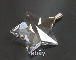Authentic Tiffany & Co. Charm Necklace Top Star Glass Sterling Silver #1945
