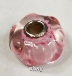 Authentic Trollbeads PINK Waters, Event, Exclusive Bead HTF! NEW